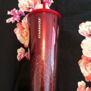 NEW 2019 Christmas Starbucks cold drink tumbler